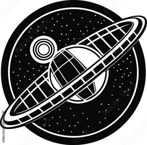 orbital farms with solar powered crop rotation