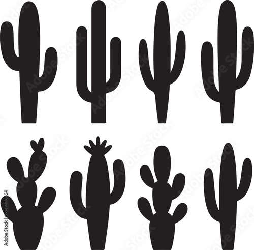 Desert Cactus Under Sunset Silhouette

Minimal Saguaro Cactus Vector Design

Wild West Cactus Scene Silhouette

Potted Cactus Decorative Vector Art

Lonely Cactus in Desert Silhouette