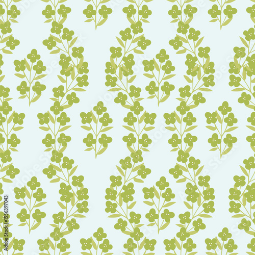 vintage floral seamless pattern. Rich with nostalgia and classic elegance, this pattern evokes the charm of a bygone era for print and textile