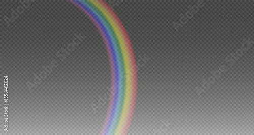 Rainbow icon, rainbow. Raindrops on transparent background. Rainbow shimmering on a transparent background. Downpour, hail rainy weather. png