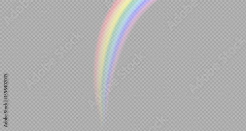 Rainbow icon, rainbow. Raindrops on transparent background. Rainbow shimmering on a transparent background. Downpour, hail rainy weather. png