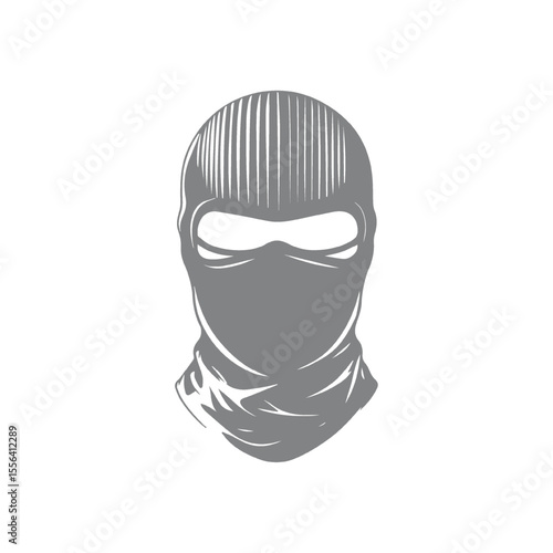 thief mask vector illustration 