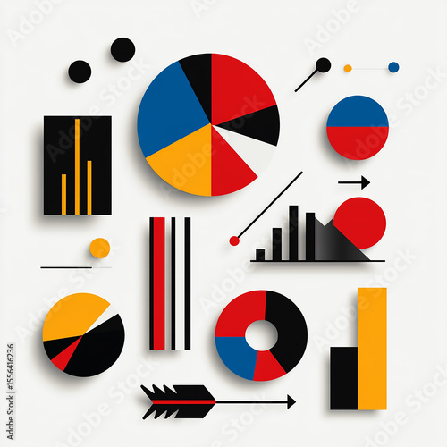 Data Visualization: Colorful Charts & Graphs for Presentations & Reports