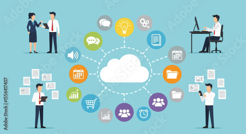 Cloud Computing Streamlining Business Operations with Integrated Data Solutions
