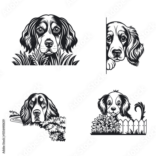 Gordon Setter Dog Svg