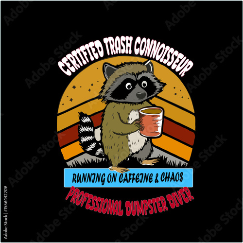 Ranking on caffeing and chaos design t-shirt