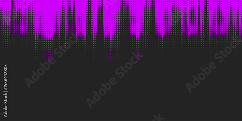 Monochrome printing raster. Abstract vector halftone background.