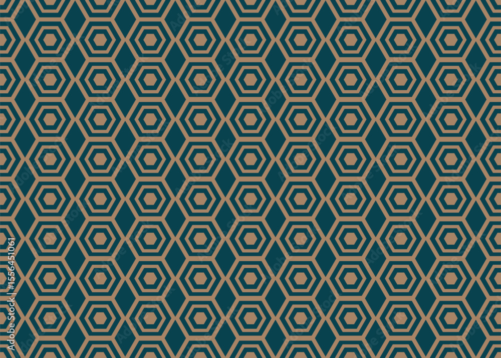 Seamless geometric pattern with hexagons. Modern geometric background for wallpapers, textiles, branding, packaging, or apparel design Seamless geometric pattern with hexagons. Modern geometric background for wallpapers, textiles, branding, packaging, or apparel design