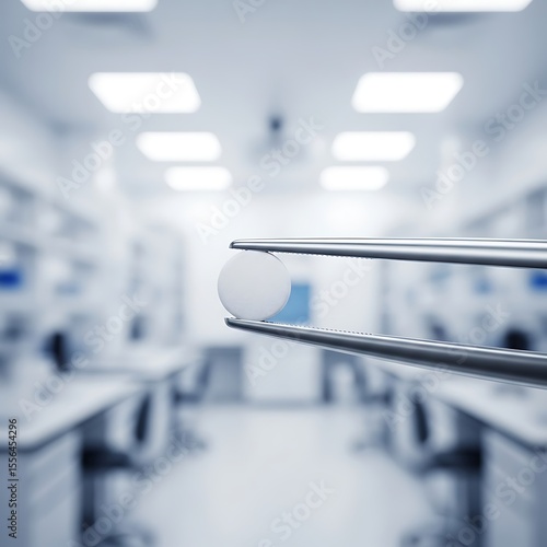 Medical Pill Research Lab Blur