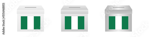 Election in Nigeria. Election Concept. Vector Illustration.