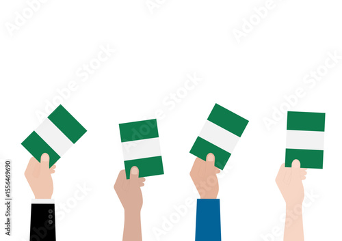 Election in Nigeria. Election Concept. Vector Illustration.