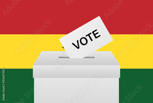 Election in Ghana. Election Concept. Vector Illustration.