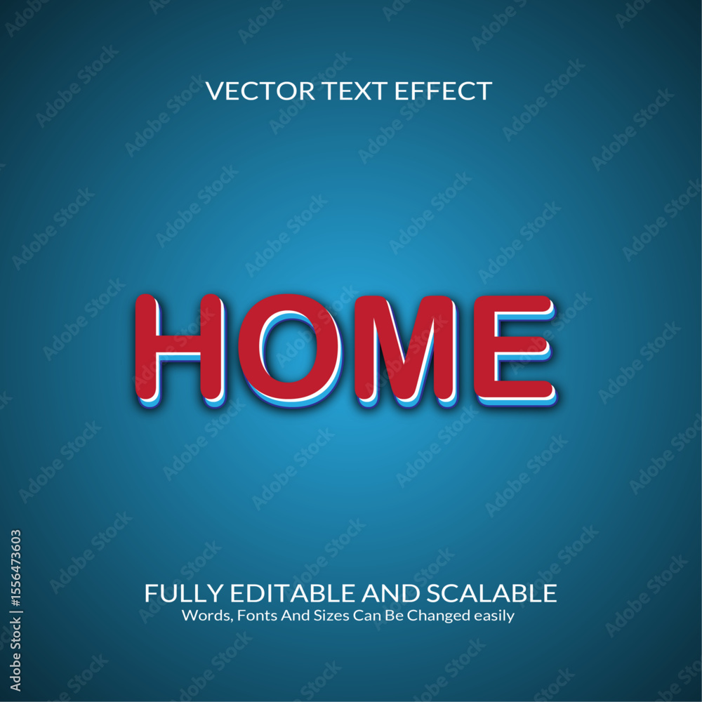 Fototapeta premium Modern text effect for modern culture 3d typography template Design.