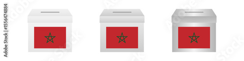 Election in Morocco. Election Concept. Vector Illustration.