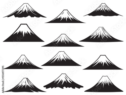 MOUNT FUJI SILHOUETTE