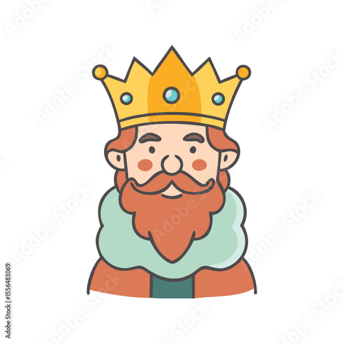 king icon for website design and mobile app	