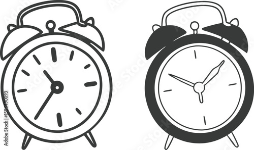 Time and Alarm Clock Icons