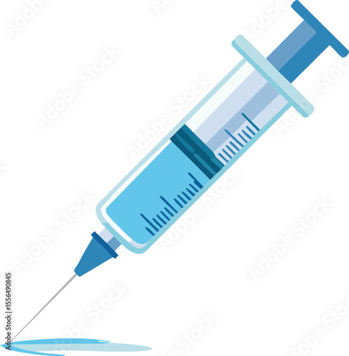 Illustration vectorielle de seringue