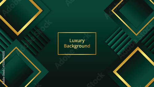 Elegant Luxury Background Design with Golden Ornamental Pattern – Vector EPS
