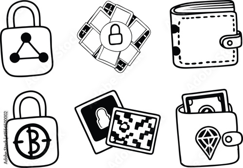 Blockchain Wallet Icons