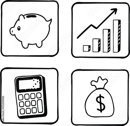 Financial Planning Icons