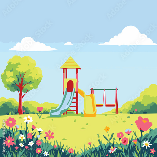 playground in the park