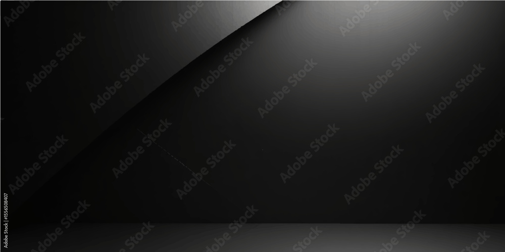Black abstract background with overlapping sleek panels and soft gradient reflections in 3D style
Black abstract background with overlapping sleek panels and soft gradient reflections in 3D style