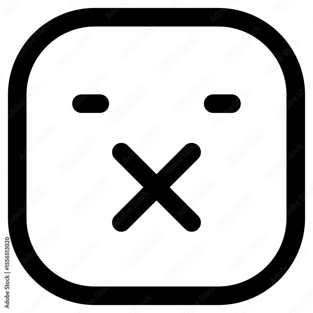 Obraz premium Muted Icon