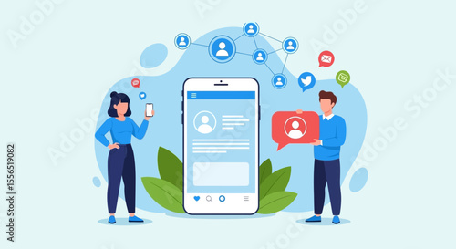 Social Media Networking Connecting People Through Online Platforms