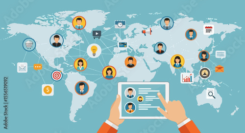 Global Network of Professionals Connecting Talent Worldwide Through Digital Platforms