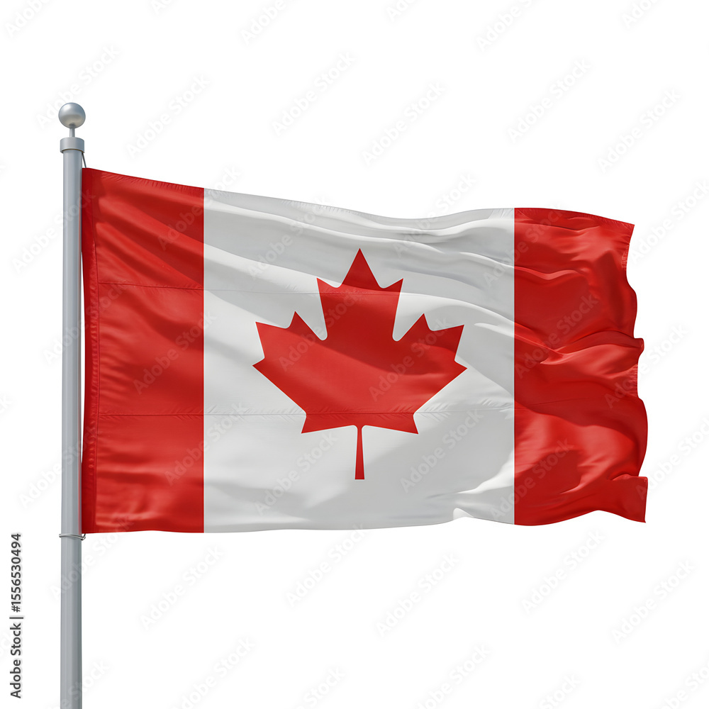 canadian flag waving canadian flag waving