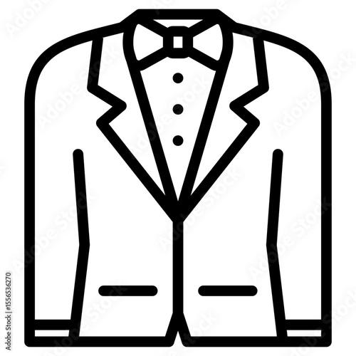Groom Suit Icon