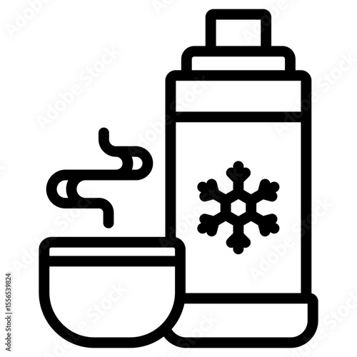 Hot Water Bottle Icon