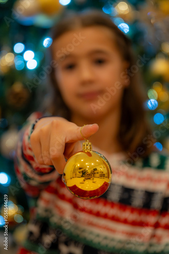 decorating the christmas tree