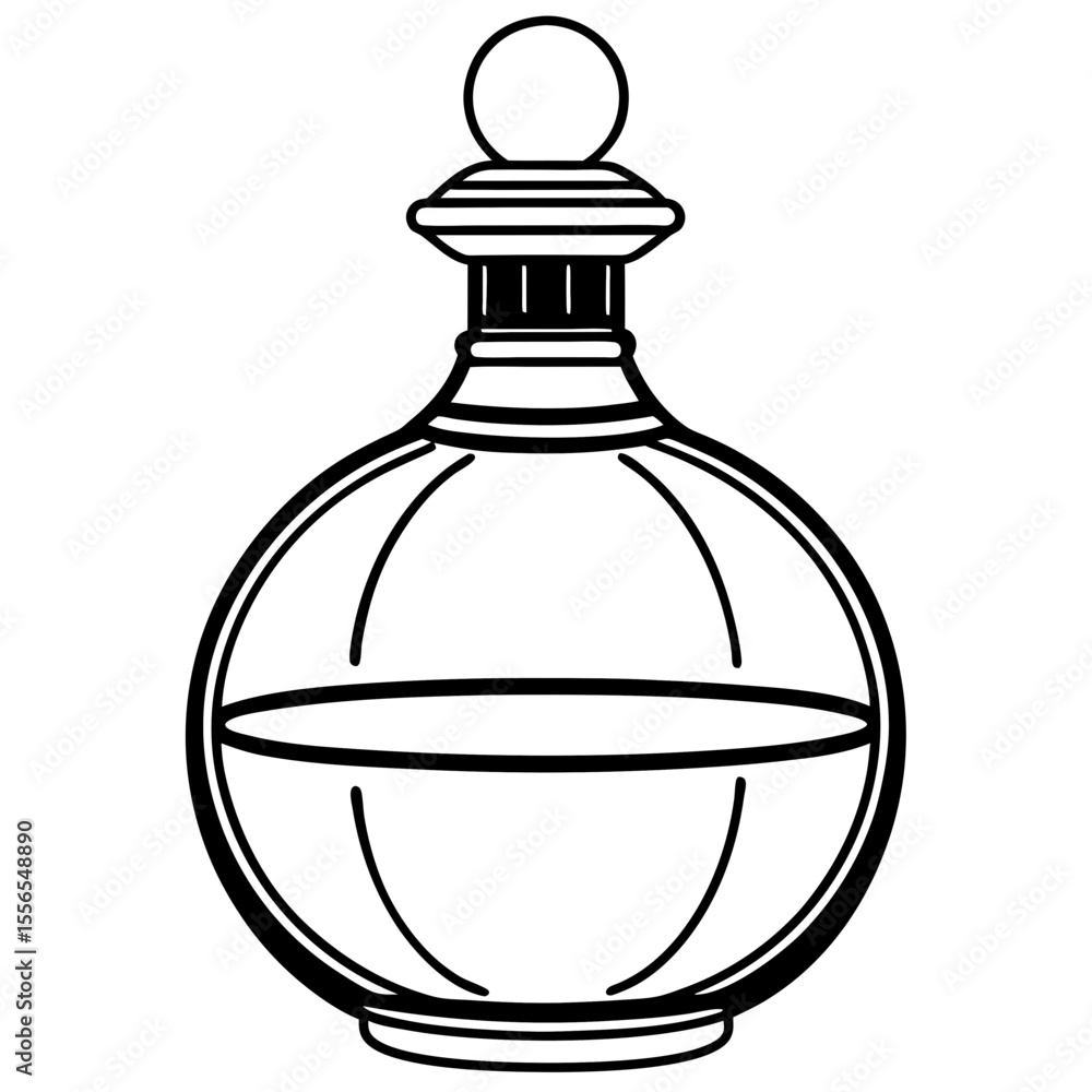 Obraz premium bottle of perfume