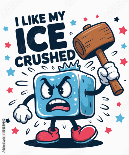 I like my iced crushed