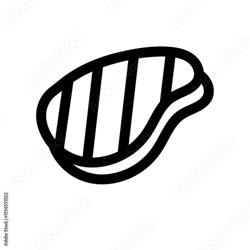 Meat Loaf line icon