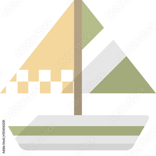 Peaceful Sailboat