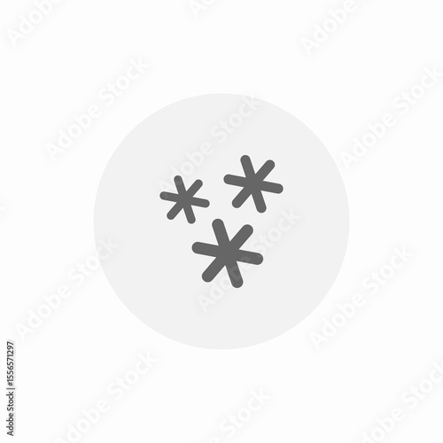 temperature freeze icon sign vector