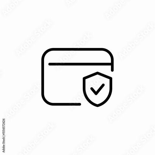 tab protetion icon sign vector
