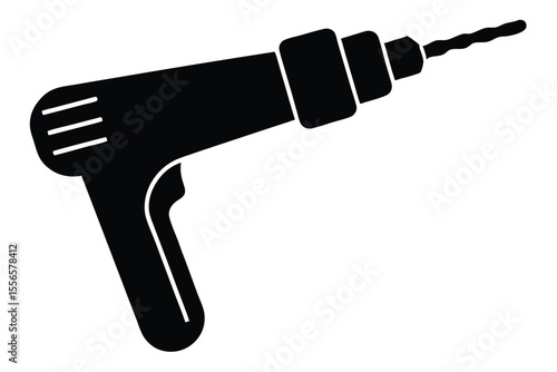 hand with electric hair dryer