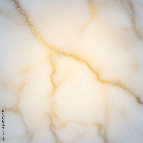 3D rendered marble surface with shiny gold streaks and white stone texture, ideal for CGI and design mockups