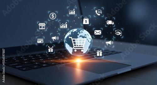 Global E-commerce: Connecting Businesses and Consumers Worldwide Through Digital Platforms