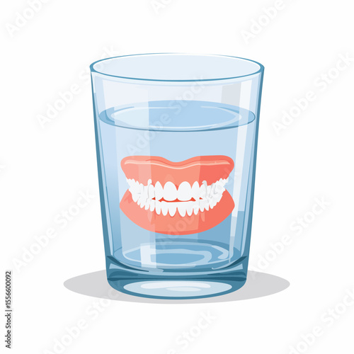 Dentures Soaking in Water A Guide to Proper Denture Care