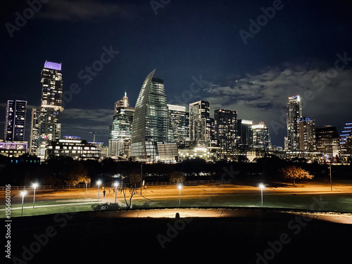 Austin Skyline at Night