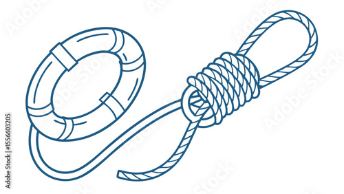 Lifeline and Noose A Contrasting Symbolism.