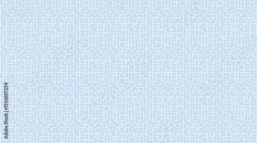 Traditional Chinese Geometric Lattice Seamless Pattern