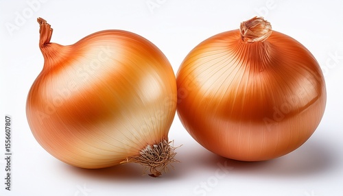 Wallpaper Mural fresh bulbs of onions isolated on a white background cut out the format for graphic design Torontodigital.ca