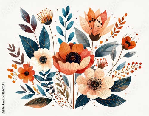 Floral bouquet arrangement