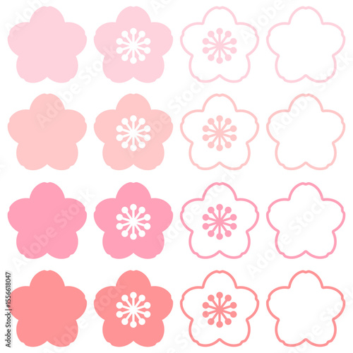 桜アイコン集